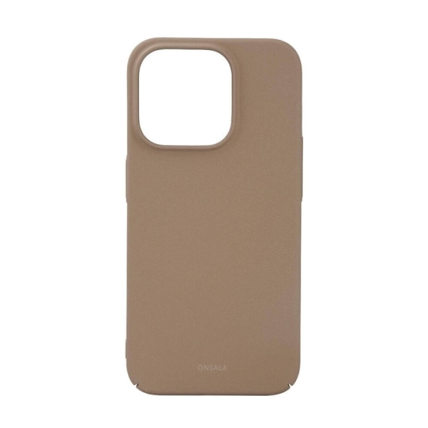 ONSALA Mobilcover Ultra Slim Sand Burst Beige - iPhone 15 Pro Beige