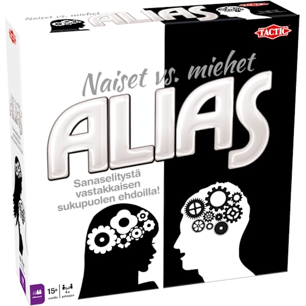 Tactic Naiset vs Miehet Alias -lautapeli