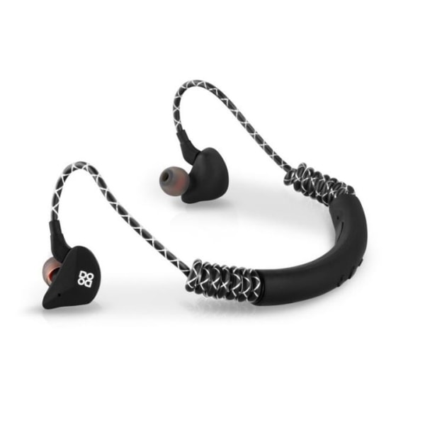 Sport Neckband Bluetooth In Earphones, IPX5 Svart