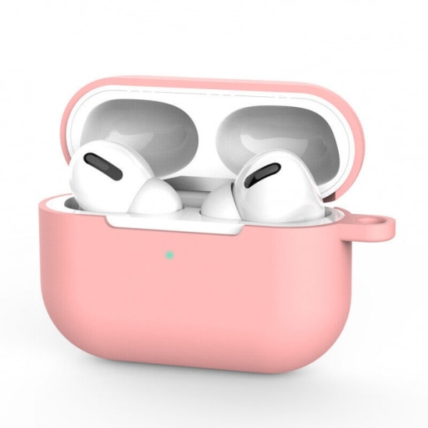 Skyddsfodral i silikon till Apple Airpods Pro, Rosa