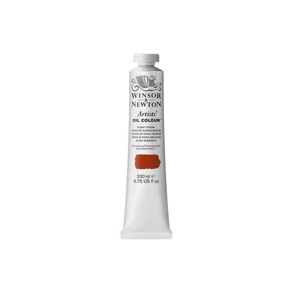 Artists Oil Col 200ML BURNT SIENNA 074