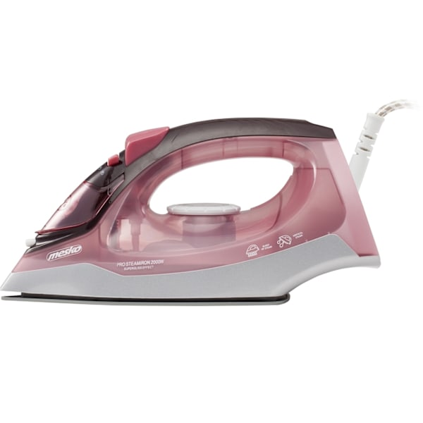 Mesko rosa ångstrykjärn, 2600 W