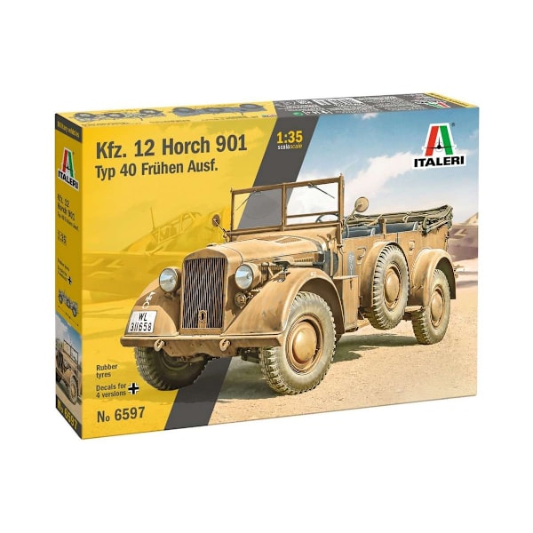 ITALERI 1:35 Kfz. Horch 901 typ 40 Frühe Ausf