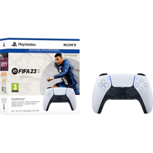 SONY DualSense PlayStation 5 Handkontroll + FIFA 23