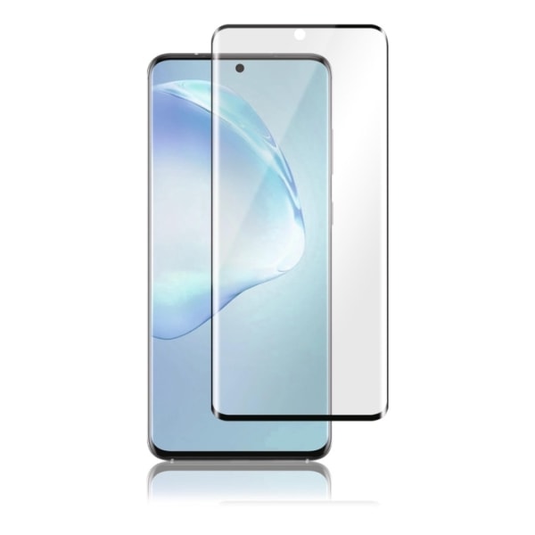 panzer Samsung Galaxy S20+, buet glas, sort Transparent,Svart