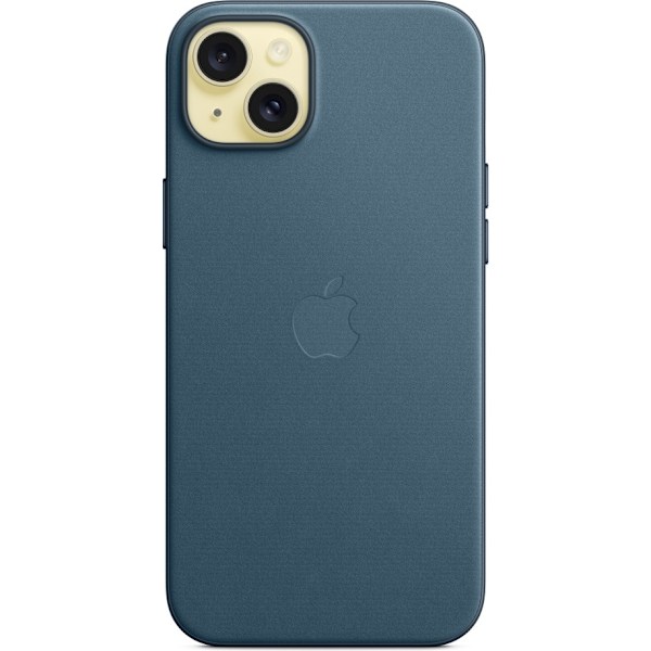 Apple iPhone 15 Plus FineWoven-fodral med MagSafe, Pacific Blue Blå