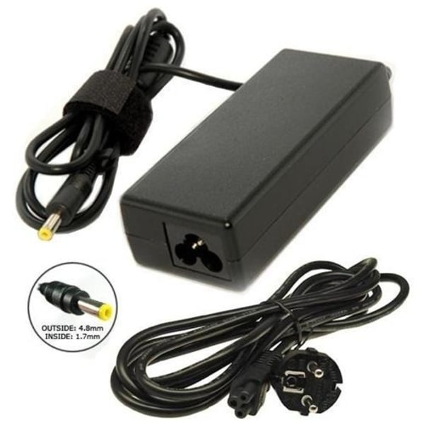 AC Adapter for HP, 18.5V 3.5A 65W (4.8x1.7mm)