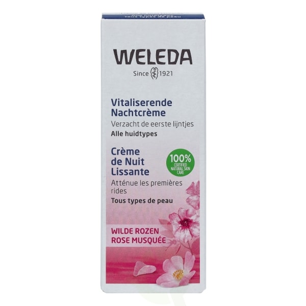 Weleda Wild Rose Smoothing Night Cream 30 ml All Skin Types