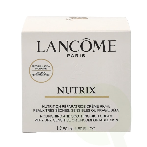 Lancome Nutrix Nourishing And Soothing Rich Cream 50 ml Very Dry, Sensitive or Uncomfortable Skin