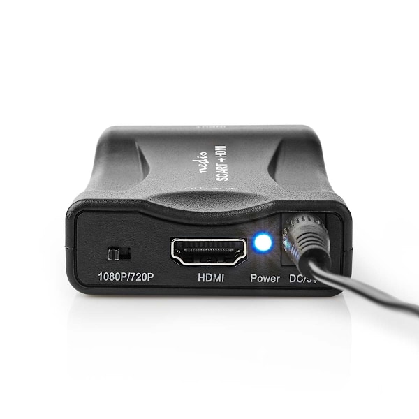 Nedis HDMI ™ Converter | SCART Hun | HDMI™ Output | 1-vejs | 1080p | 1.2 Gbps | ABS | Sort