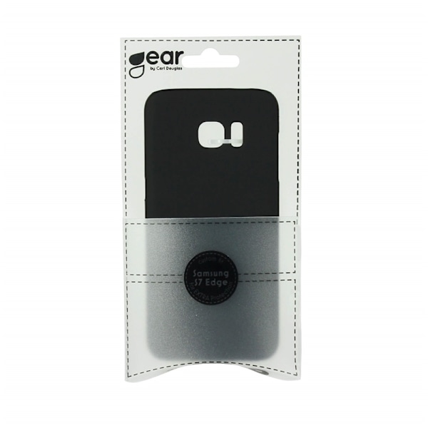 GEAR Mobilcover Sort - Samsung S7 Edge Svart