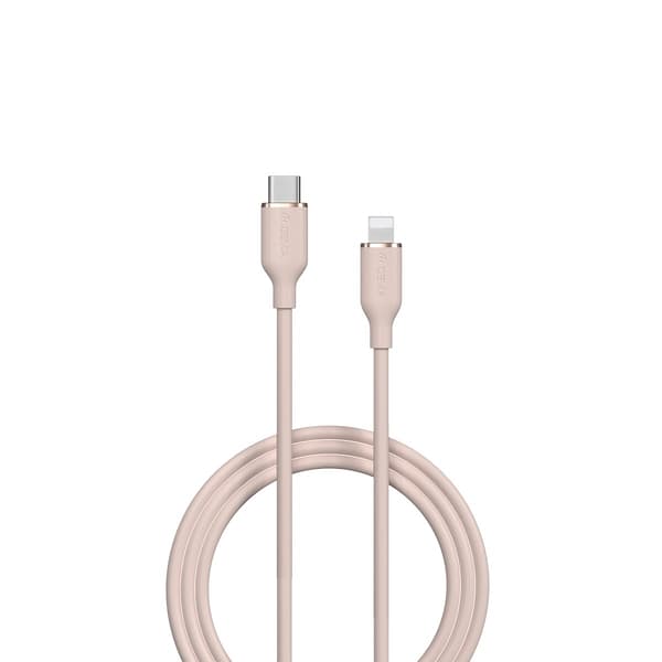 Devia kaapeli Jelly EC631 USB-C - Lightning 1,2 m 27W vaaleanpunainen