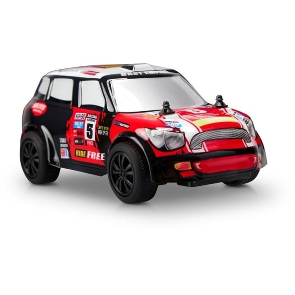 Radio-ohjattava ralliauto mittakaavassa 1/28 - Mini Cooper