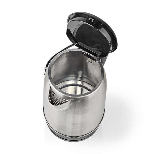 Nedis Vandkoger | 1,7 l | Rustfrit stål | Aluminium / Sort