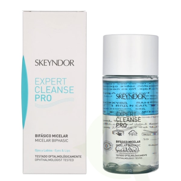 Skeyndor Expert Cleanse Pro Micellar Biphasic 125 ml Remover Eyes And Lips