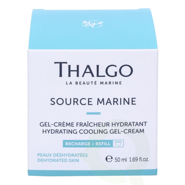 Thalgo Source Marine Hydrating Cooling Gel-Cream - Refill 50 ml Dehydrated Skin