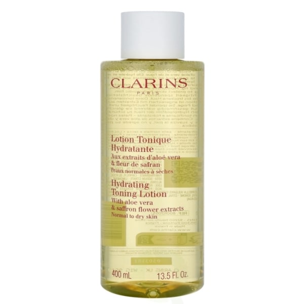 Clarins Hydrating Toning Lotion 400 ml Normal Til Tør Hud