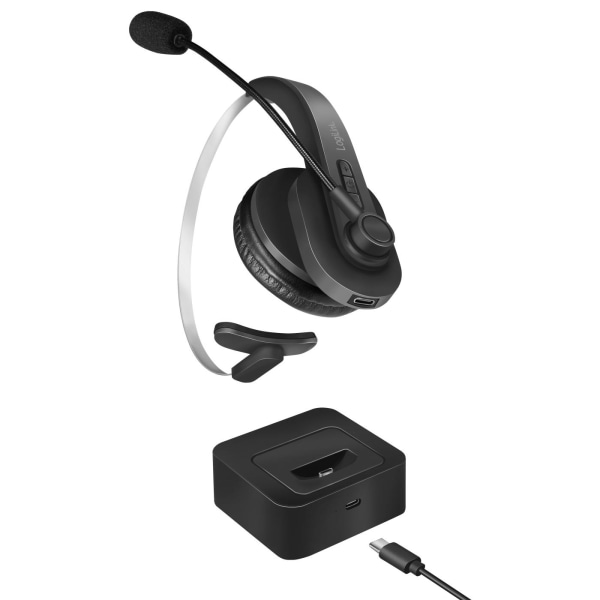 LogiLink Bluetooth-headset Mono inkl laddställ
