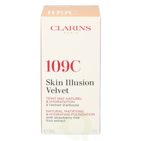 Clarins Skin Illusion Velvet Foundation 30 ml 109c