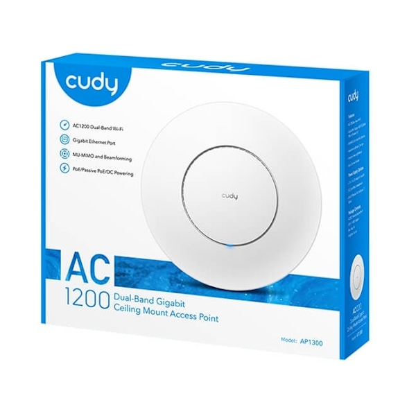 CUDY Access Point AP1300 AC1200 Gigabit