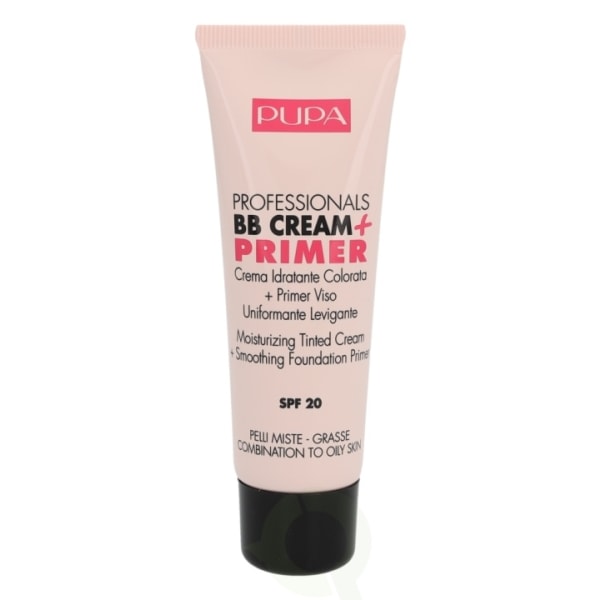 Pupa Milano Pupa Pupa Professionals BB Cream + Primer SPF20 50 ml #001 Nude - Combination To Oily Skin