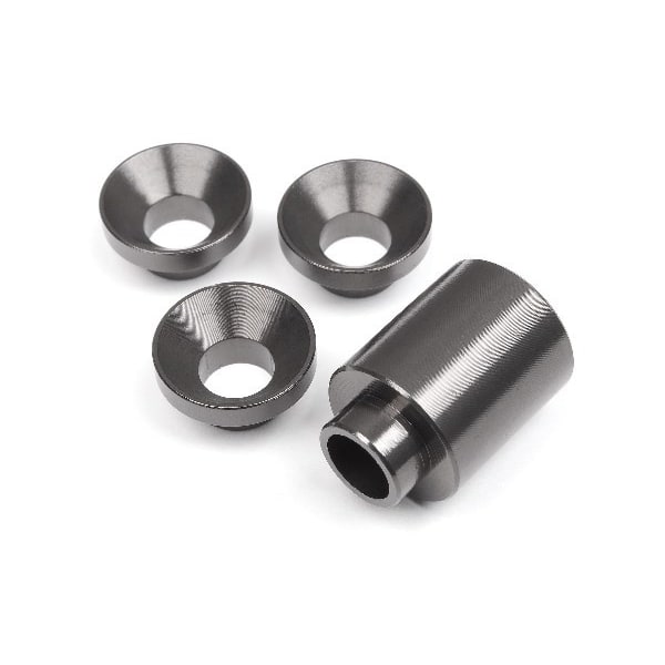 Spacer Set For Clutch Bell Holder (Gunmetal)