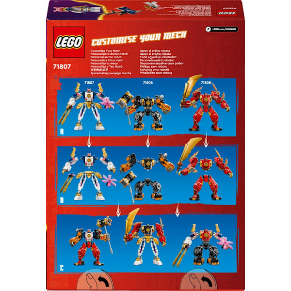 LEGO Ninjago 71807  - Sora's Elemental Tech Mech