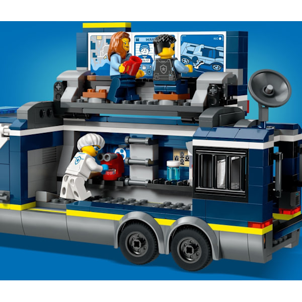 LEGO City Police 60418  - Polisens mobila laboratoriebil