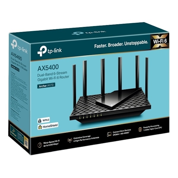 TP-Link AX5400 Dual-Band Wi-Fi 6 Router