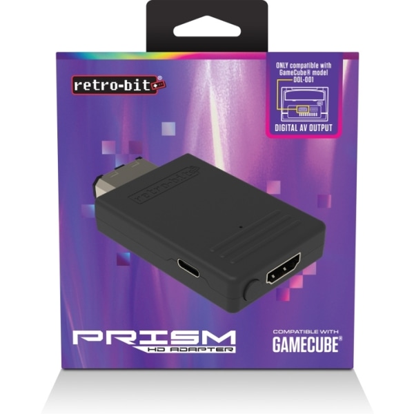 Retro-Bit Prism HD Adapter videoadapter, Nintendo Gamecube