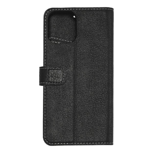 Essentials iPhone 11 Pro, PU wallet 3 kort, svart Svart