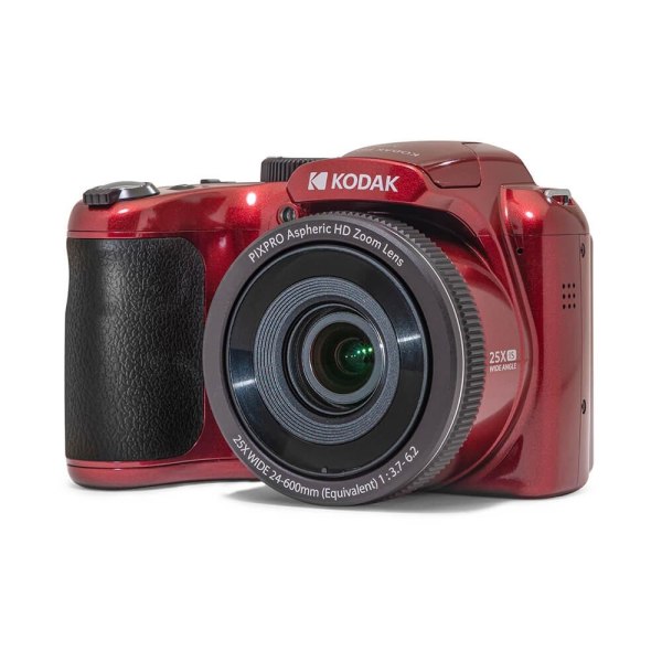 KODAK Digital Camera Pixpro AZ255 CCD 25x 16MP Red