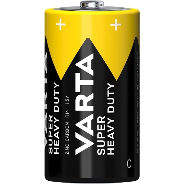 Varta R14/C (Baby) (2014) batteri, 2 st. blister Zink- kol batte