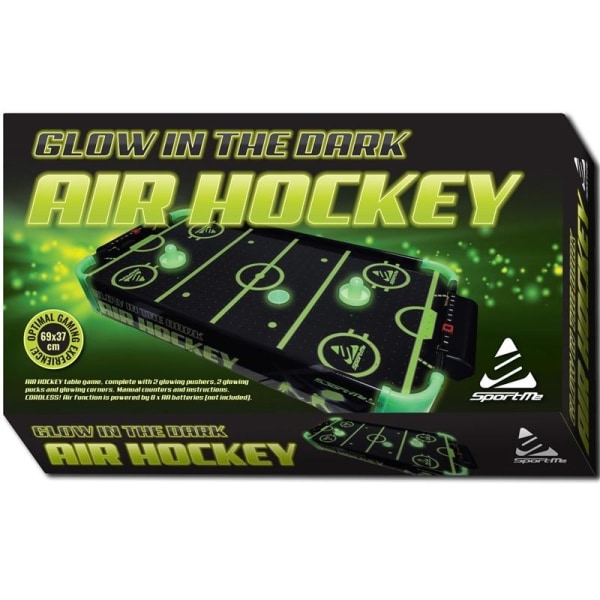 SportMe Airhockey spel Glow in the Da.