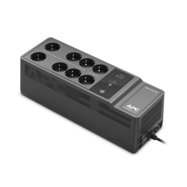 APC Back-UPS 650VA 230V 1 USB charging port - (Offline-) USV Vänteläge (offline) Svart
