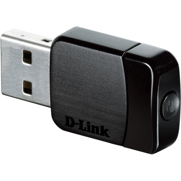D-Link Wireless AC DualBand USB Micro Adapter musta
