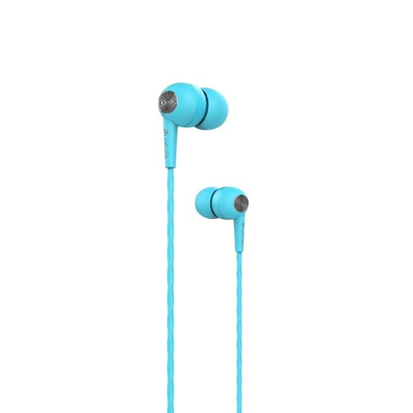 Devia langalliset kuulokkeet Kintone jack 3,5mm sininen Blå