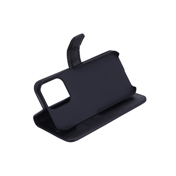 RADICOVER Strålingsbeskyttende Wallet PU iPhone 13 Pro Flipcover RFID Sort Svart