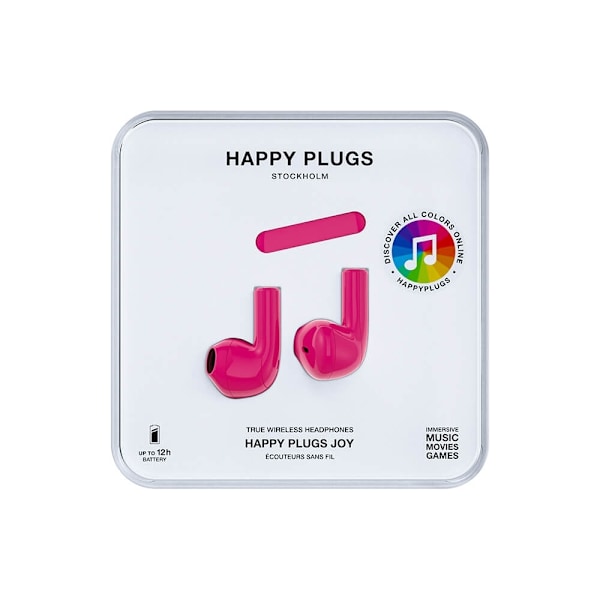 Happy Plugs Hörlur Joy In-Ear TWS Cerise Rosa