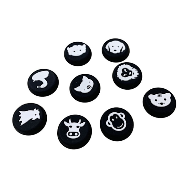 Eläin Nappilukko ohjaimille PS5/PS4, Xbox series X, 9 kpl