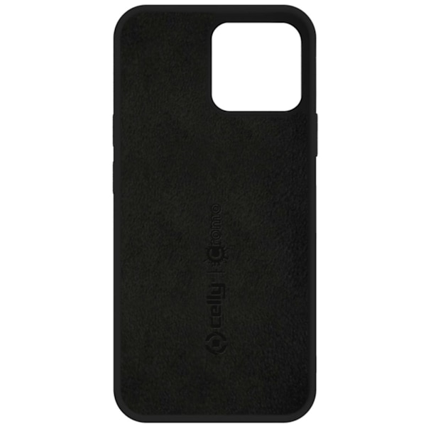 Celly Cromo Soft rubber case iPhone 13 Svart Svart