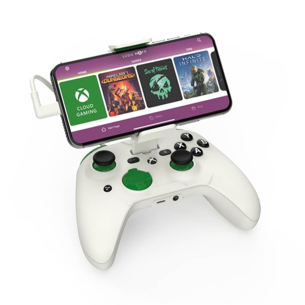 RIOTPWR Gaming Controller iOS Xbox Pro Cloud-baseret Hvid