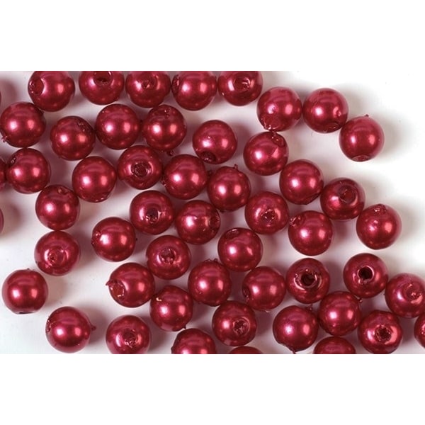 Voksperler 3mm 500g rød