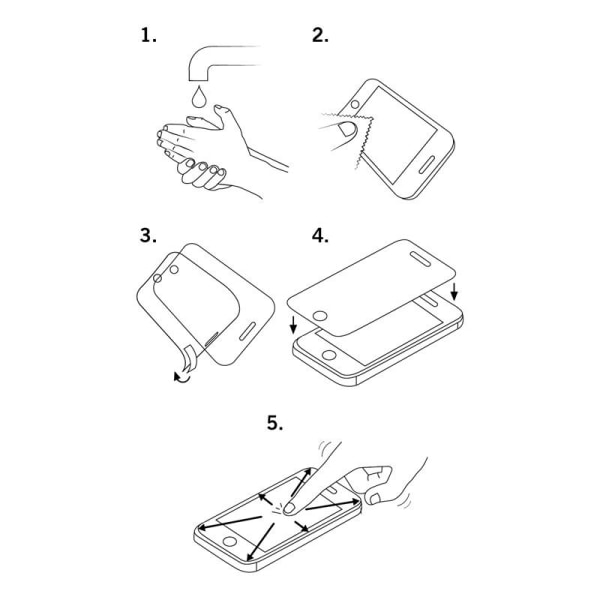 DELTACO näytönsuoja, Huawei Y6p, 2.5D karkaistua lasia Transparent