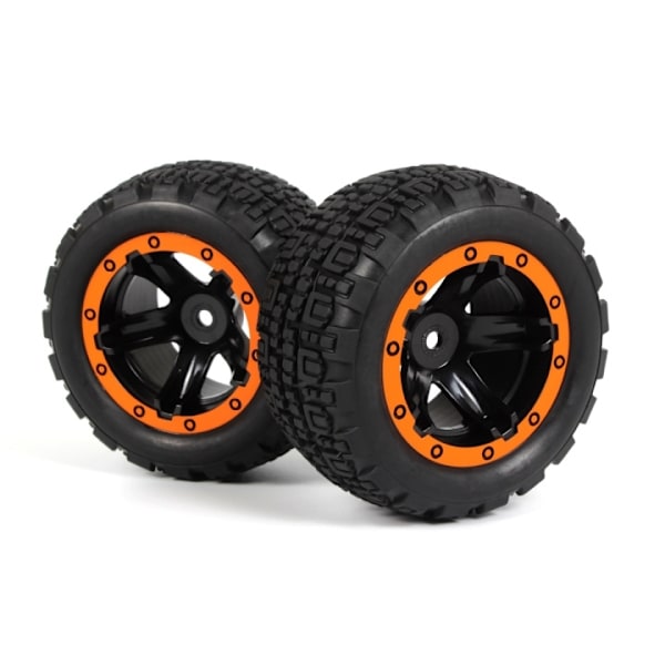 BLACKZON Slyder ST Wheels/Tires Assembled (Black/Orange)