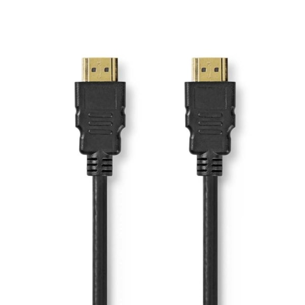 Nedis Ultra High Speed ​​HDMI ™ kabel | HDMI™ Stik | HDMI™ Stik | 8K@60Hz | 48 Gbps | 5.00 m | Runde | 6.7 mm | Sort | Box