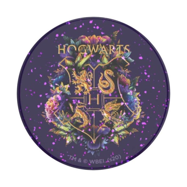 PopSockets PopGrip Glitter Hogwarts Floral