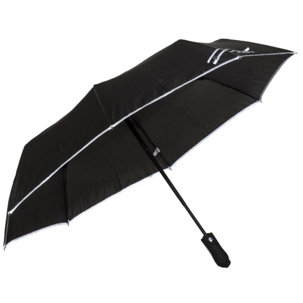 Acces-sateenvarjo heijastavalla reunalla