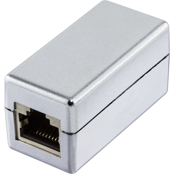 DELTACO samlemuffe FTP (skærmet) Cat5e hun - hun