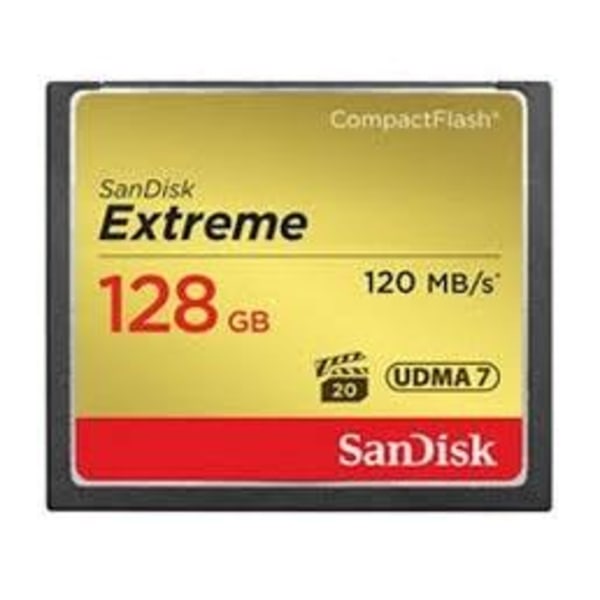 SANDISK CF Extreme 128GB 120/85MB/s UDMA7